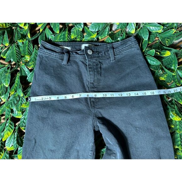 Universal Thread Black Wide Leg Ankle Jean Size 2 - Picture 6 of 10